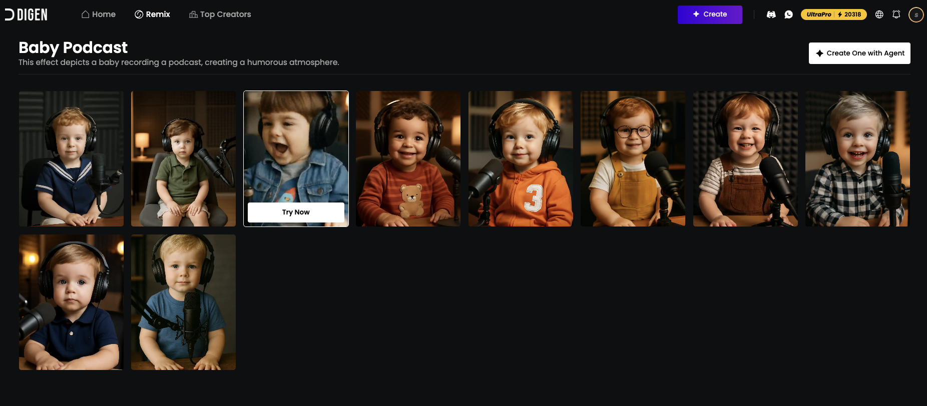 How to image Create a Baby Podcast in 2 Mins for Free?
