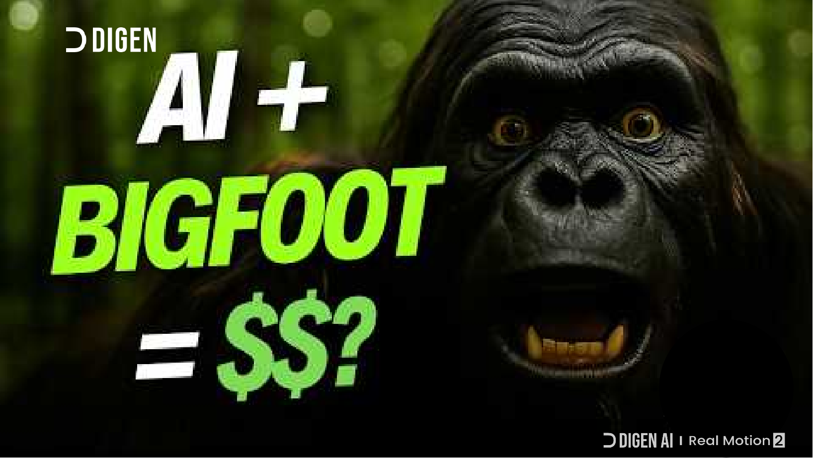 How to Make Bigfoot Talk with AI—Gen-3 Lip-Sync Tool for TikTok, Instagram & YouTube