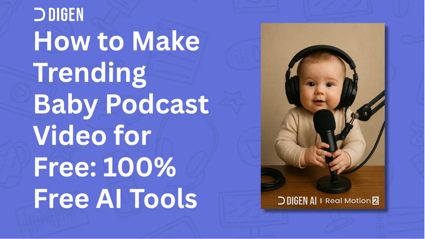 The Hottest AI Parenting Tool Is Here! Create Your Own AI Baby Podcast in Just 1 Minute—Here’s How!