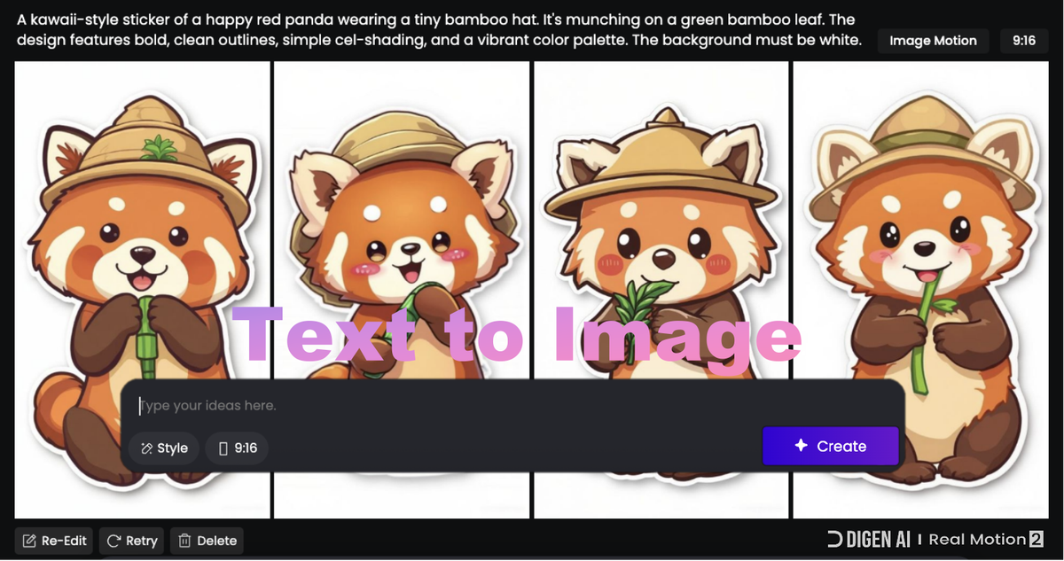 Prompt Reusability Test: Analyzing the Effects of the Same 'Nano Banana' Templates on Digen.ai's Text-to-Image and Video Generation-Stylized Illustrations & Stickers