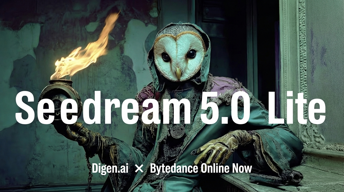 Global Launch | Seedream 5.0 Lite Officially Released on Digen.ai