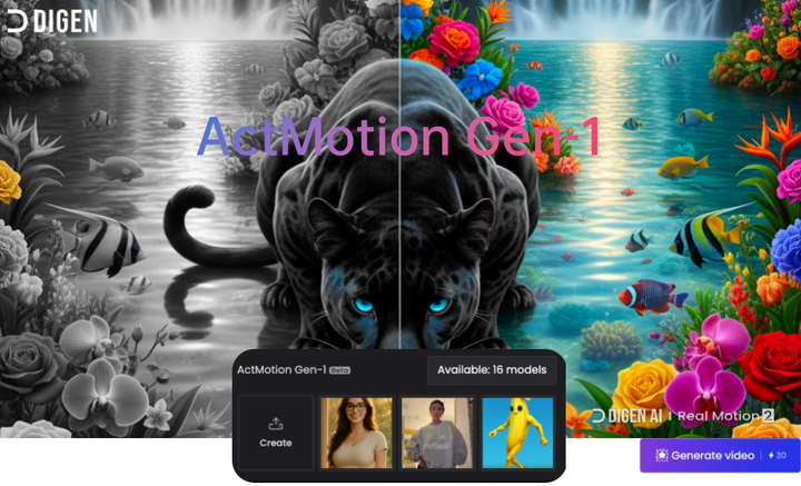 The Act Motion Revolution: How Runway and Digen.ai Are Redefining Content Creation for Creators