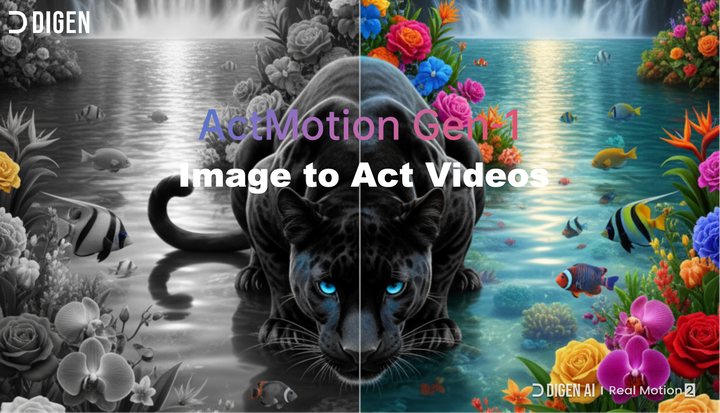 One Image to Video AI: Generate Dance Videos from a Single Photo | Digen.ai ActMotion
