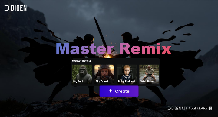 Digen.ai: The Master Remix of AI Video Creation – Create Anything in Minutes