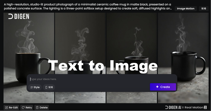 Prompt Reusability Test: Analyzing the Effects of the Same 'Nano Banana' Templates on Digen.ai's Text-to-Image and Video Generation-Product Mockups & Commercial Photography